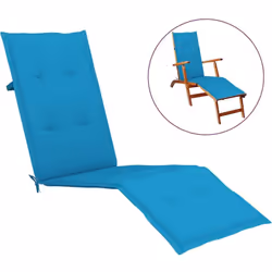 Donnez à votre espace de vie extérieur un nouveau look en un instant avec ce confortable coussin de chaise de terrasse ! Maté ...