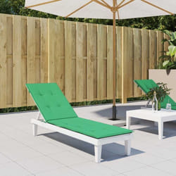Vidaxl - Coussin de chaise de terrasse vert (75+105)x50x4 cm