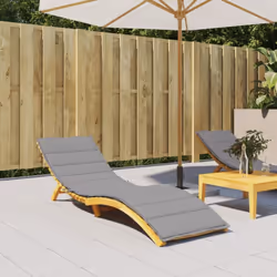 Donnez à votre espace de vie extérieur un nouveau look en un instant avec ce confortable coussin de chaise longue ! Matériau ...