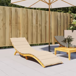 Donnez à votre espace de vie extérieur un nouveau look en un instant avec ce confortable coussin de chaise longue ! Matériau  ...