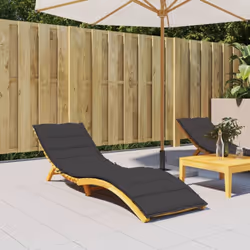 Donnez à votre espace de vie extérieur un nouveau look en un instant avec ce confortable coussin de chaise longue ! Matériau  ...
