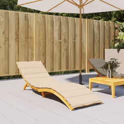 Donnez à votre espace de vie extérieur un nouveau look en un instant avec ce confortable coussin de chaise longue ! Matériau  ...