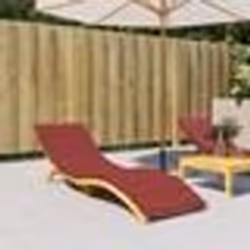 vidaXL Coussin de chaise longue rouge bordeaux 200x70x3cm tissu oxford