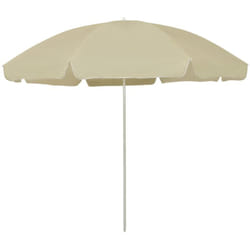 Parasol de plage jaune sable 300 cm Vidaxl