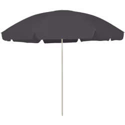 Le parasol de plage est fait de polyester anti-UV et anti-décoloration, parfait pour bloquer les rayons UV nocifs du soleil. ...
