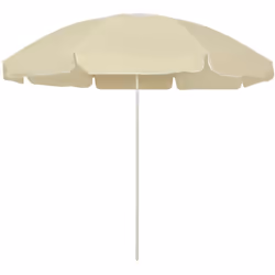 Le parasol de plage est fait de polyester anti-UV et anti-décoloration, ce qui est agréable pour bloquer les rayons UV nocifs ...