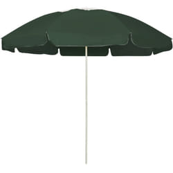 Parasol de plage vert 240 cm Vidaxl