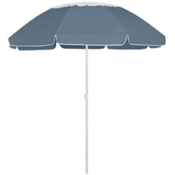 Parasol de plage bleu 300 cm Vidaxl