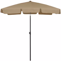 Le parasol de plage est fait de polyester anti-UV et anti-décoloration, ce qui est agréable pour bloquer les rayons UV nocifs ...