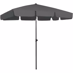 Le parasol de plage est fait de polyester anti-UV et anti-décoloration, ce qui est agréable pour bloquer les rayons UV nocifs ...