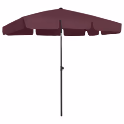 Le parasol de plage est fait de polyester anti-UV et anti-décoloration, ce qui est agréable pour bloquer les rayons UV nocifs ...