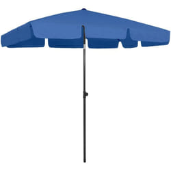 vidaXL Parasol de plage bleu azuré 200x125 cm