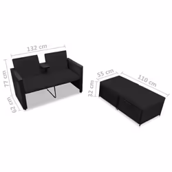 VidaXL 313129 ensemble de meubles de jardin - Vue supplémentaire 7