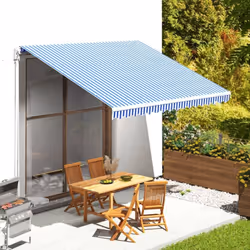 Ce tissu de remplacement est parfait pour renouveler les vieux auvents usés ou les garder en réserve. Il peut également être  ...