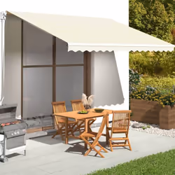 Ce tissu de remplacement est parfait pour renouveler les vieux auvents usés ou les garder en réserve. Il peut également être  ...