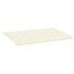 vidaXL Tissu de remplacement pour auvent Crème 5x3,5 m - TU