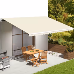 Ce tissu de remplacement est parfait pour renouveler les vieux auvents usés ou les garder en réserve. Il peut également être  ...