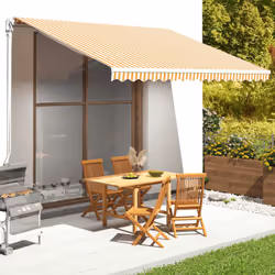 Ce tissu de remplacement est parfait pour renouveler les vieux auvents usés ou les garder en réserve. Il peut également être  ...