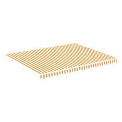 VidaXL 311940 store Polyester Blanc, Jaune Fixé