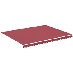 Vidaxl - Tissu de remplacement pour auvent Bordeaux rouge 4,5x3,5 m