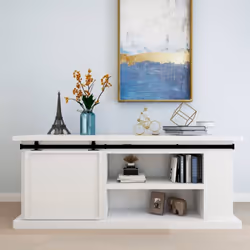 Avec ce kit mini de porte d'armoire coulissante, vous pouvez ouvrir ou fermer les portes coulissantes de votre grange, cuisin ...