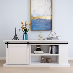 Avec ce kit mini de porte d'armoire coulissante, vous pouvez ouvrir ou fermer les portes coulissantes de votre grange, cuisin ...