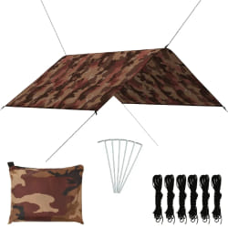 vidaXL Bâche d'extérieur - 3x2,85 m Camouflage