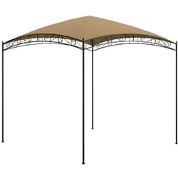 Vidaxl - Belvédère 3x3x2,65 m Taupe 180 g/m²