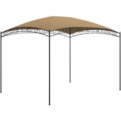 Vidaxl - Belvédère 3x4x2,65 m Taupe 180 g/m²