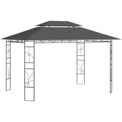 Vidaxl - Belvédère 4x3x2,7 m Anthracite 160 g/m²