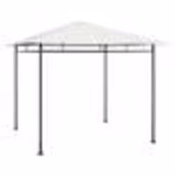 vidaXL Belvédère 3x3x2,7 m Crème 180 g/m² - TU