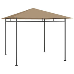 Vidaxl - Belvédère 3x3x2,7 m Taupe 180 g/m²