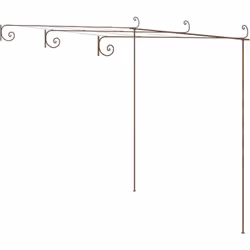 Description générale Cette pergola de jardin est un choix parfait pour les rosiers et les plantes grimpantes dans votre jardi ...