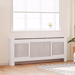 Ce cache-radiateur constituera un supplément élégant et pratique à votre salon. Ce cache-radiateur est en MDF, robuste et dur ...