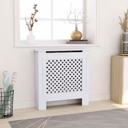 Ce cache-radiateur constituera un supplément élégant et pratique à votre salon. Ce cache-radiateur est en MDF, robuste et dur ...