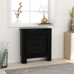 Cache-radiateur mdf Noir 78 cm Vidaxl