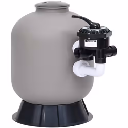 En vertu du sable comme milieu filtrant, ce filtre à sable de piscine est efficace pour filtrer et purifier l'eau de votre pi ...