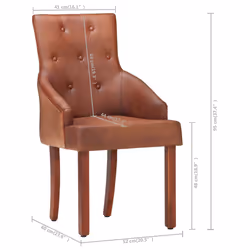 VidaXL 3056697 chaise restaurant - Vue supplémentaire 8
