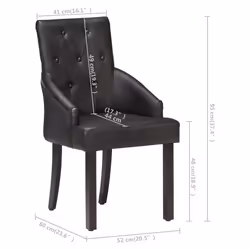 VidaXL 3056699 chaise restaurant - Vue supplémentaire 8