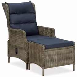 Cette chaise inclinable de jardin confortable est un excellent choix pour discuter avec la famille et les amis ou tout simple ...