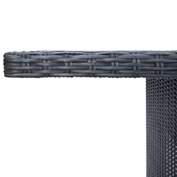 VidaXL 313309 table de jardin Noir, Gris - Vue supplémentaire 4