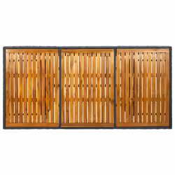 VidaXL 313310 table de jardin Marron, Gris - Vue supplémentaire 4