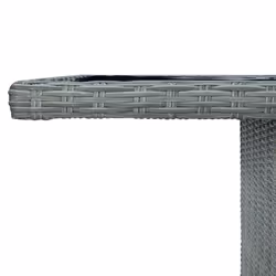 VidaXL 313311 table de jardin Noir, Gris - Vue supplémentaire 4
