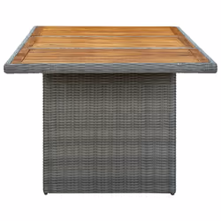 VidaXL 313312 table de jardin Marron, Gris