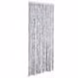 vidaXL Moustiquaire Blanc et gris 56x200 cm Chenille - TU