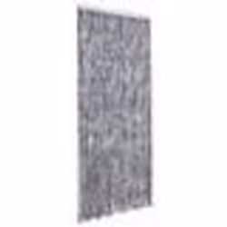 vidaXL Moustiquaire Argenté 90x200 cm Chenille - TU