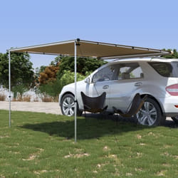 vidaXL Auvent de camping-car et caravane 24x3x215 m Beige