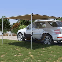 vidaXL Auvent de camping-car et caravane 3x25x215 m Beige