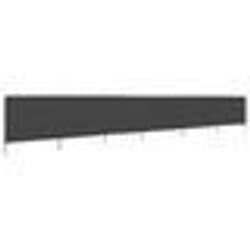 vidaXL Auvent vertical Anthracite 100x1000 cm Tissu oxford - TU