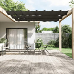 vidaXL Auvent vertical Anthracite 100x1200 cm Tissu oxford - TU